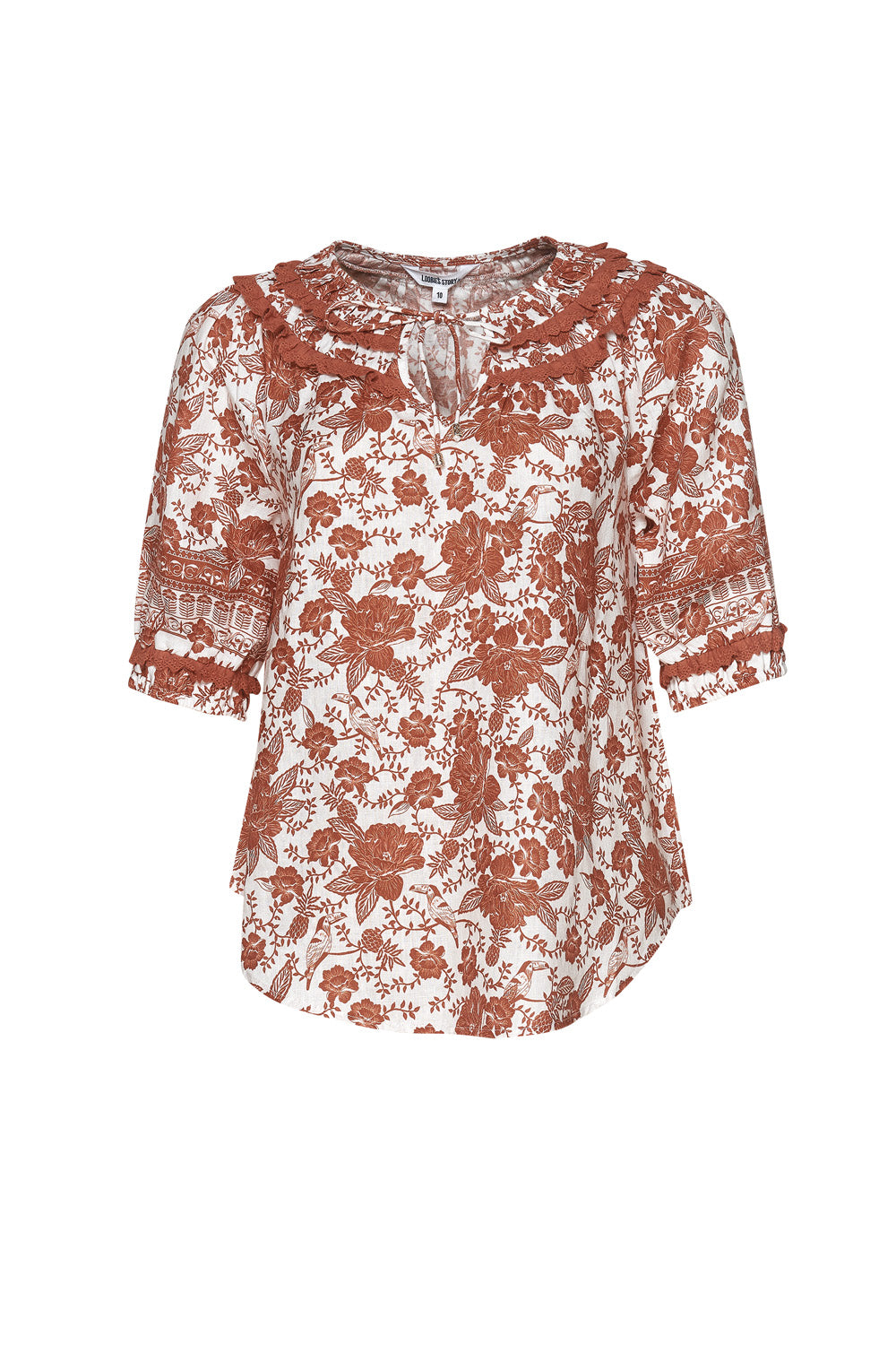 Etched Blouse