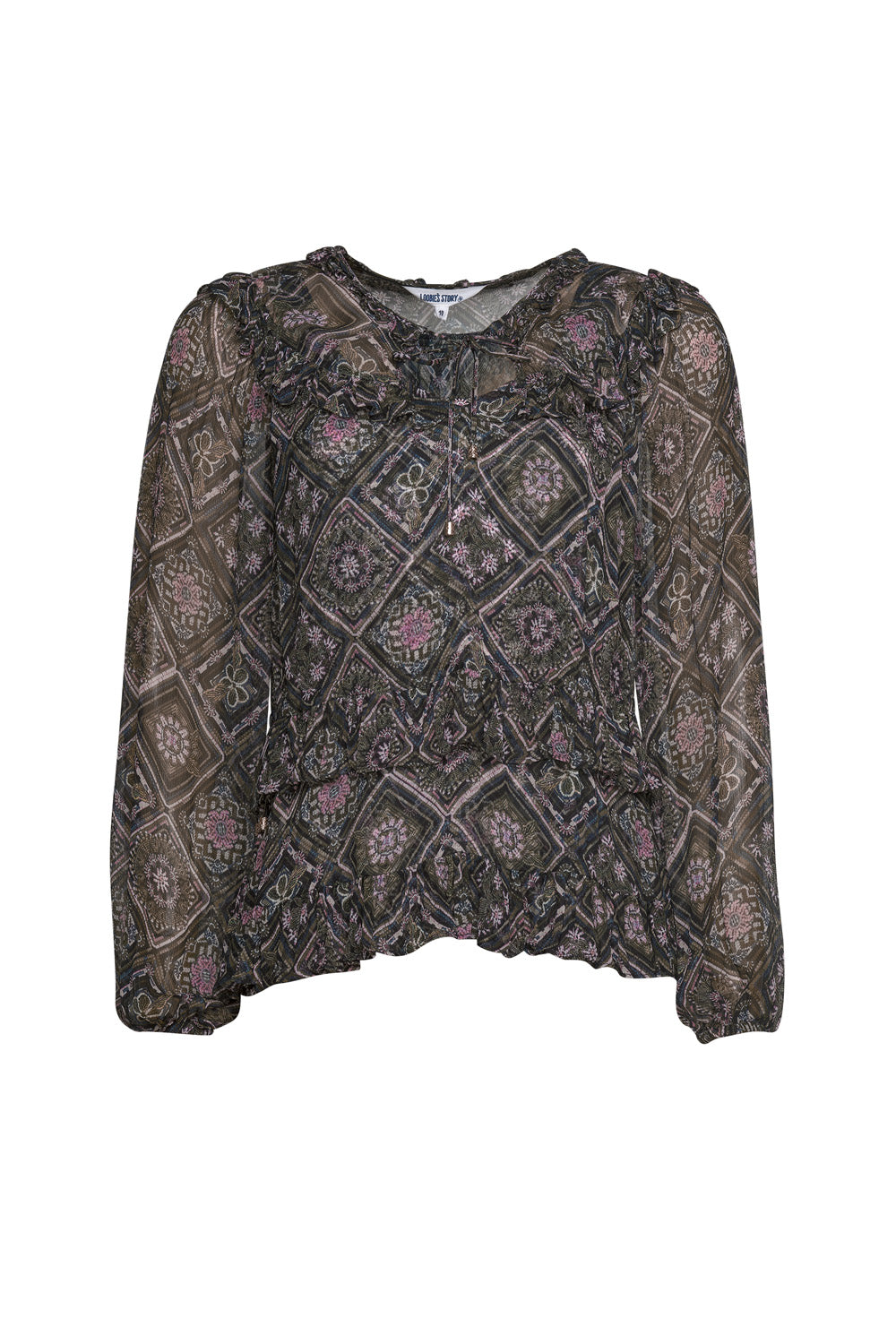 Spirited Ruffle Top