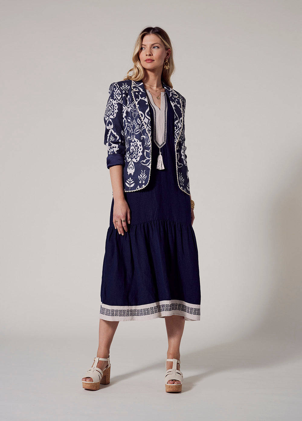 Clio Tassel Dress