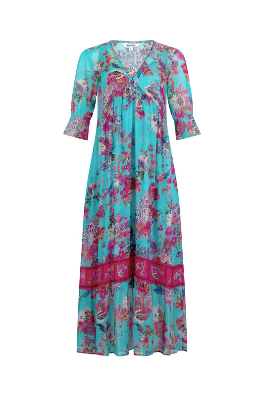 Matera Sheer Midi Dress