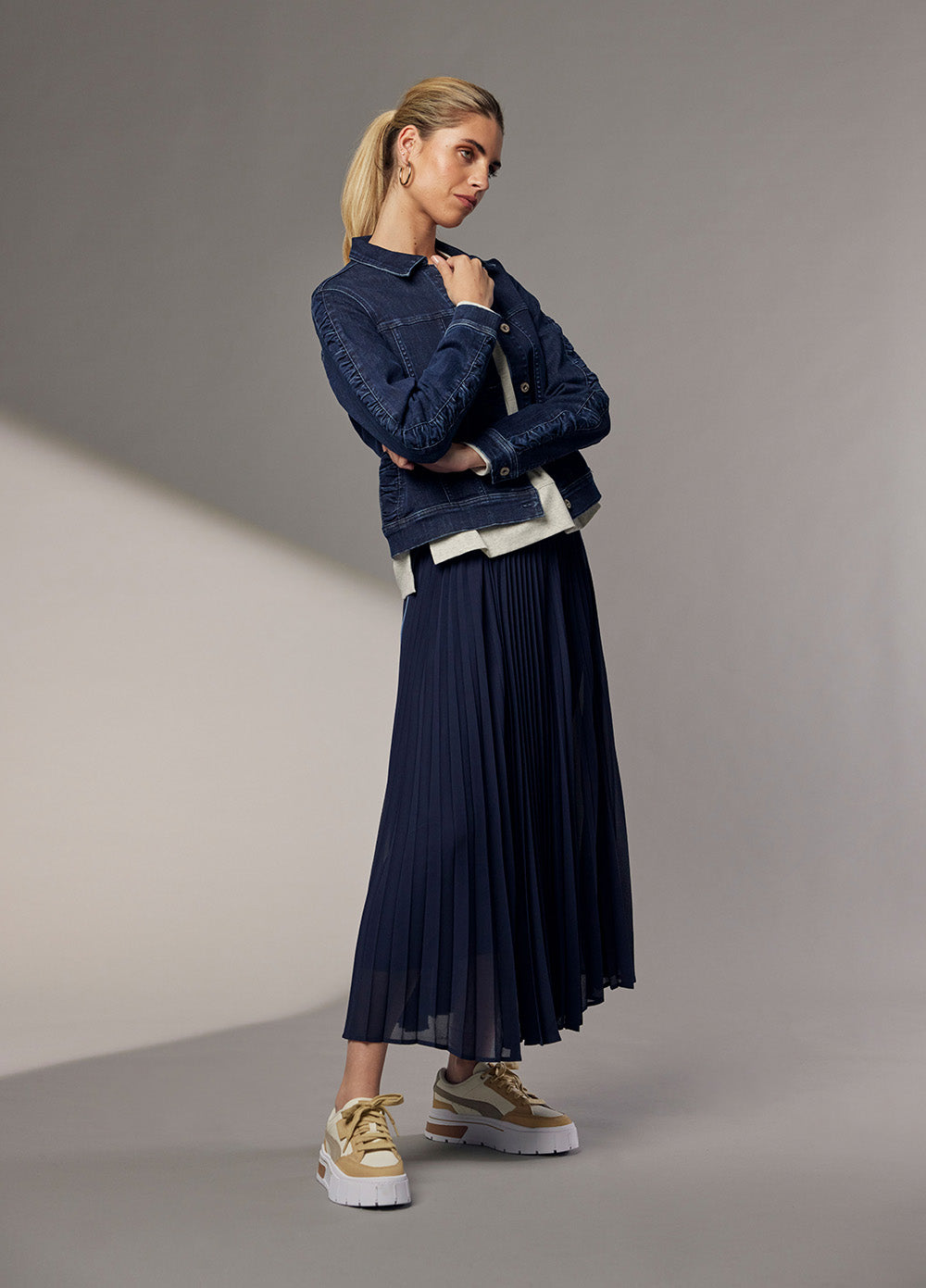 Just Pleat It Skirt