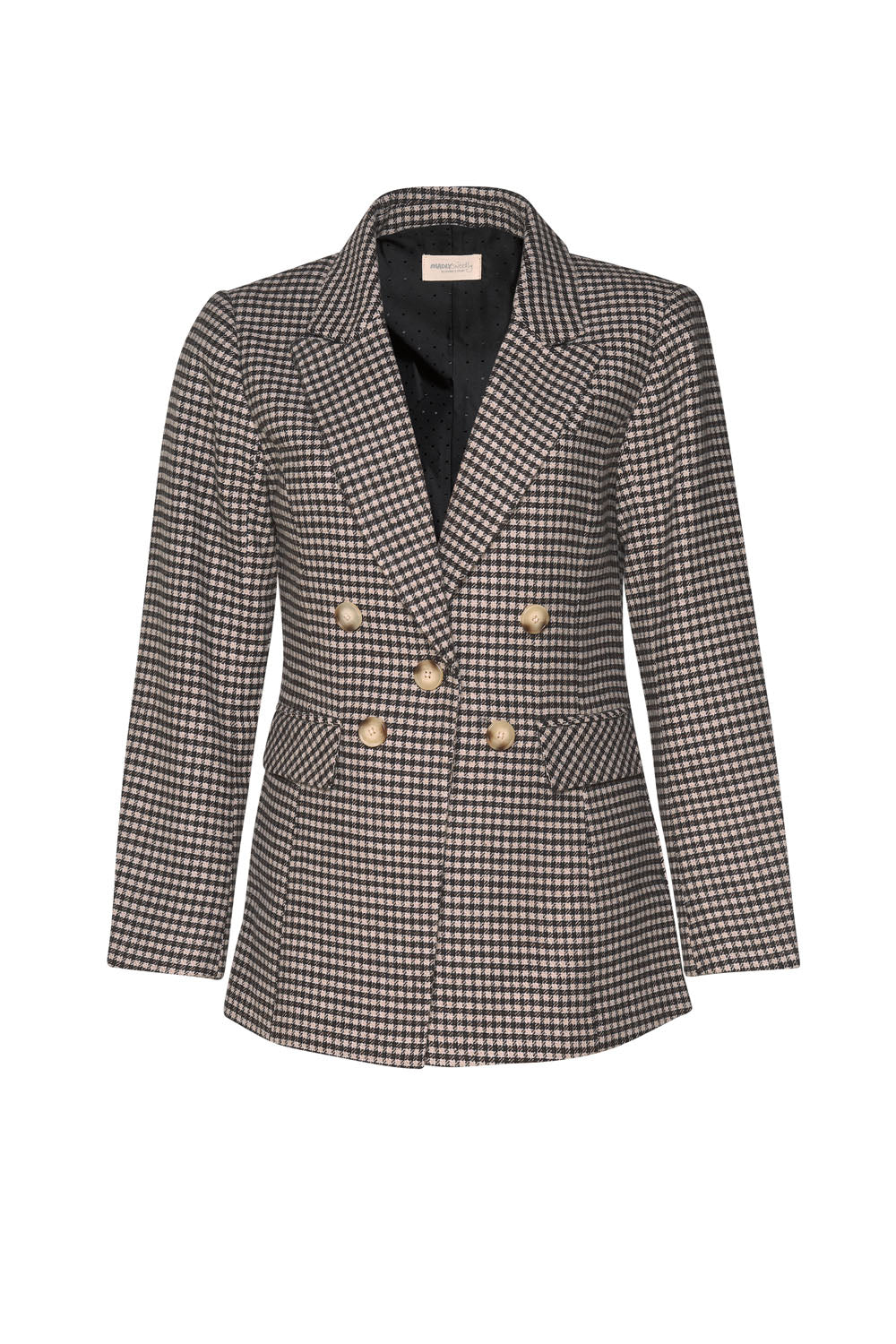 Plaid Pitt Blazer