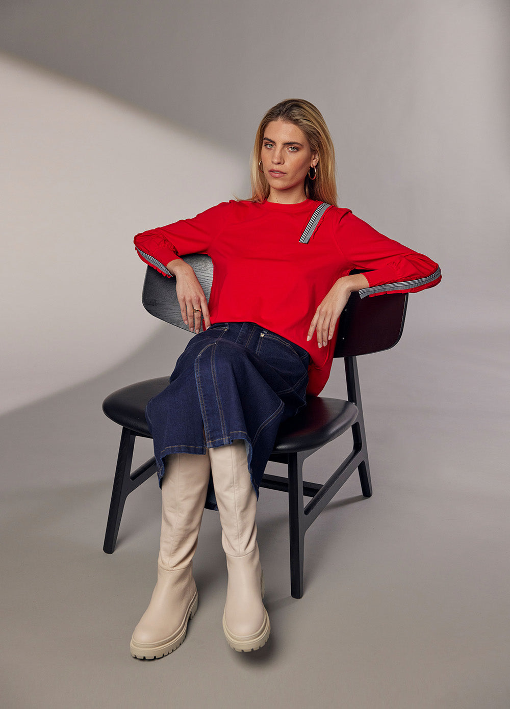 Mixed Media Top AW24
