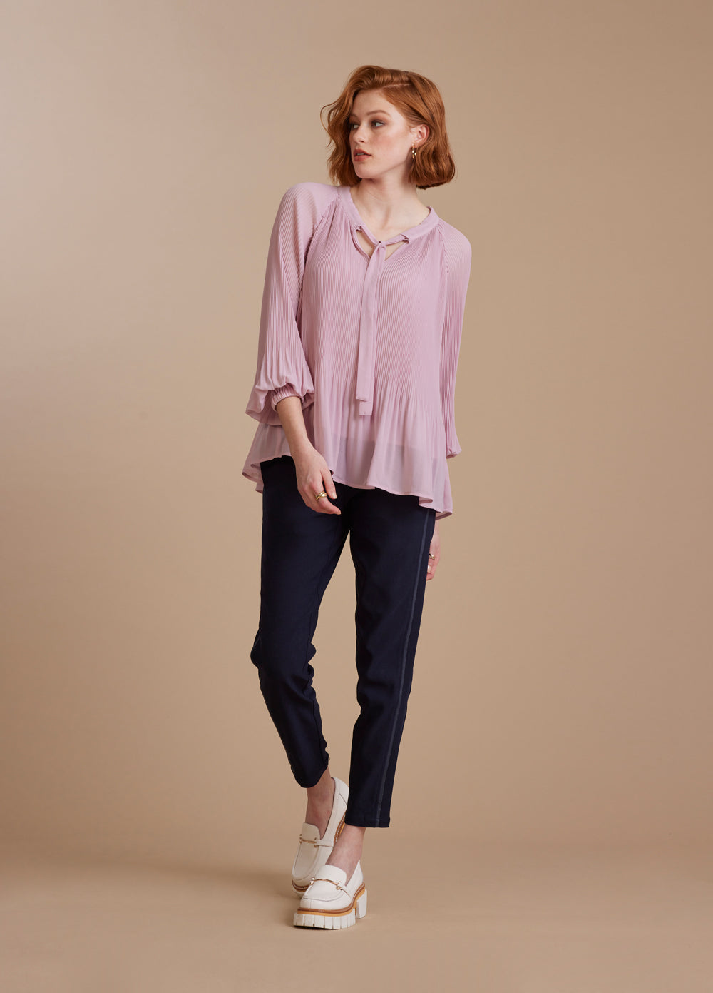 Pleat Street Top