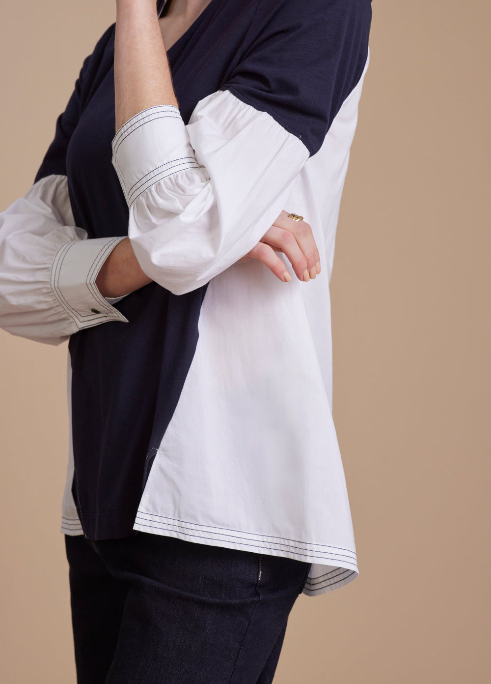 Mixed Media Top AW23