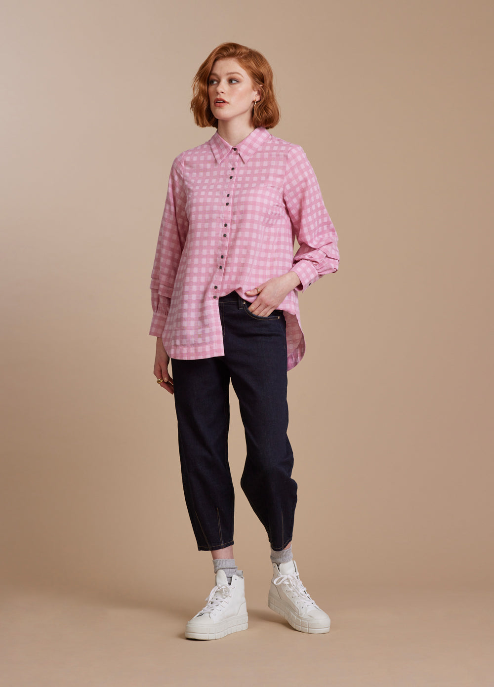 In Check Shirt