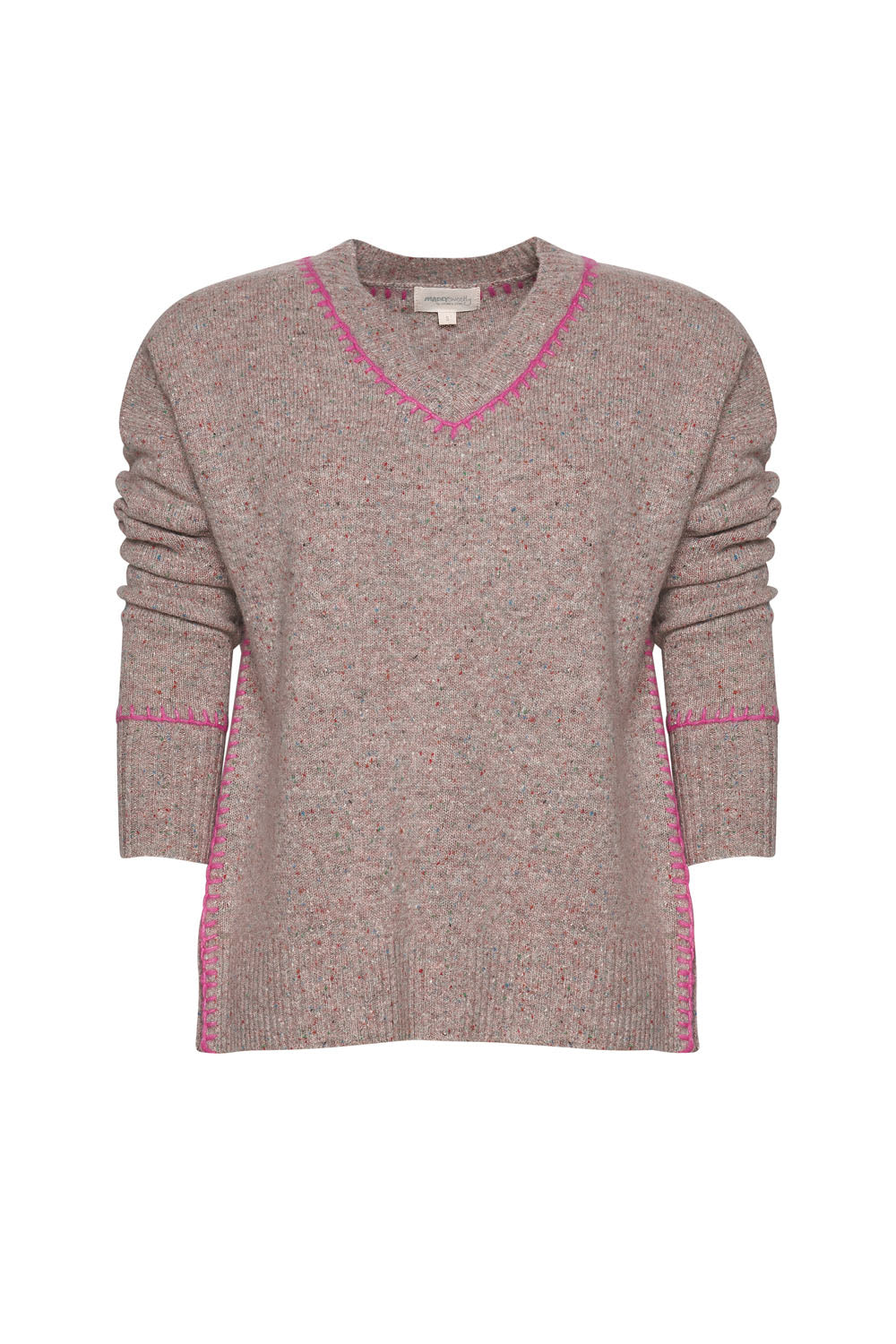 Saddle Row V-Sweater