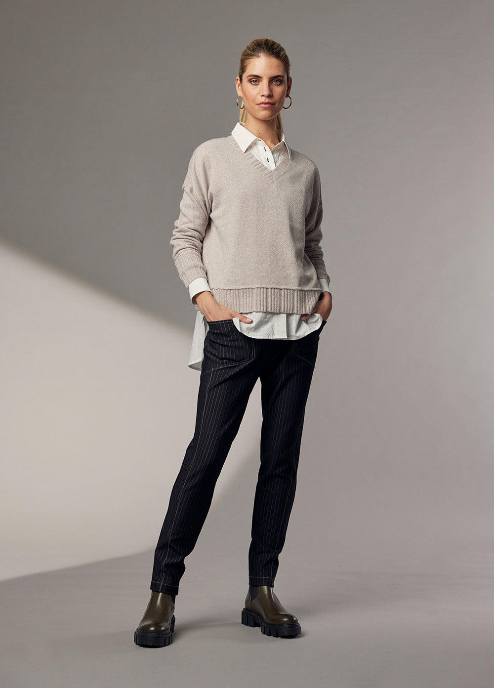 Mixed Media Shirt AW24