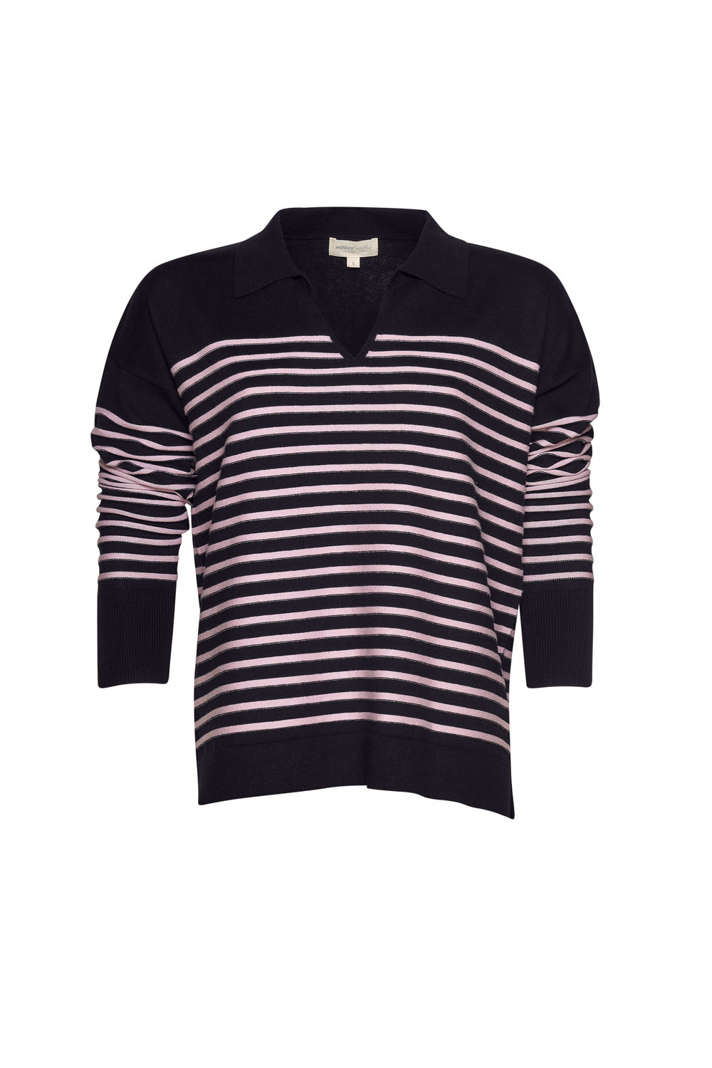 Keepa Striped Polo Sweater