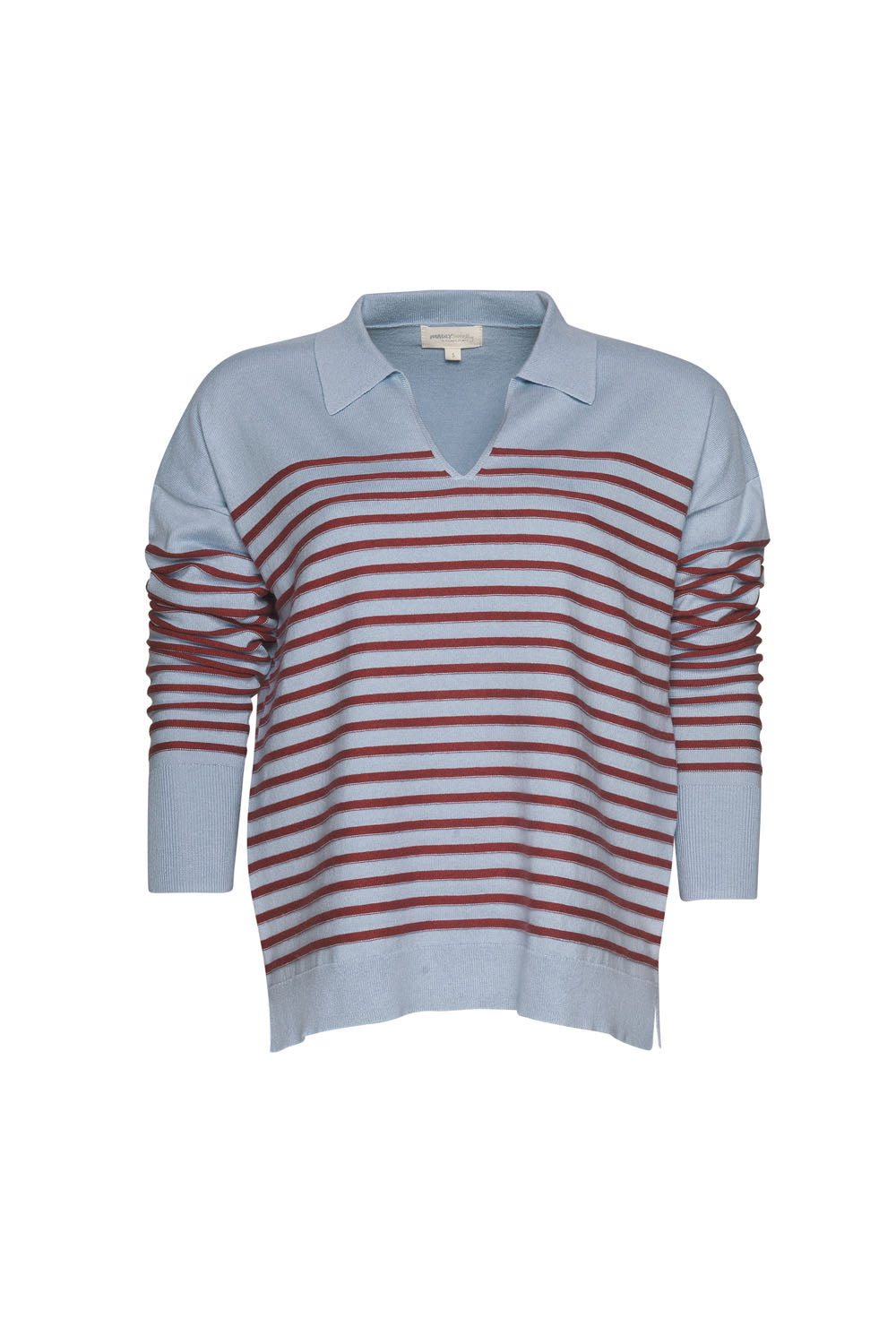 Keepa Striped Polo Sweater