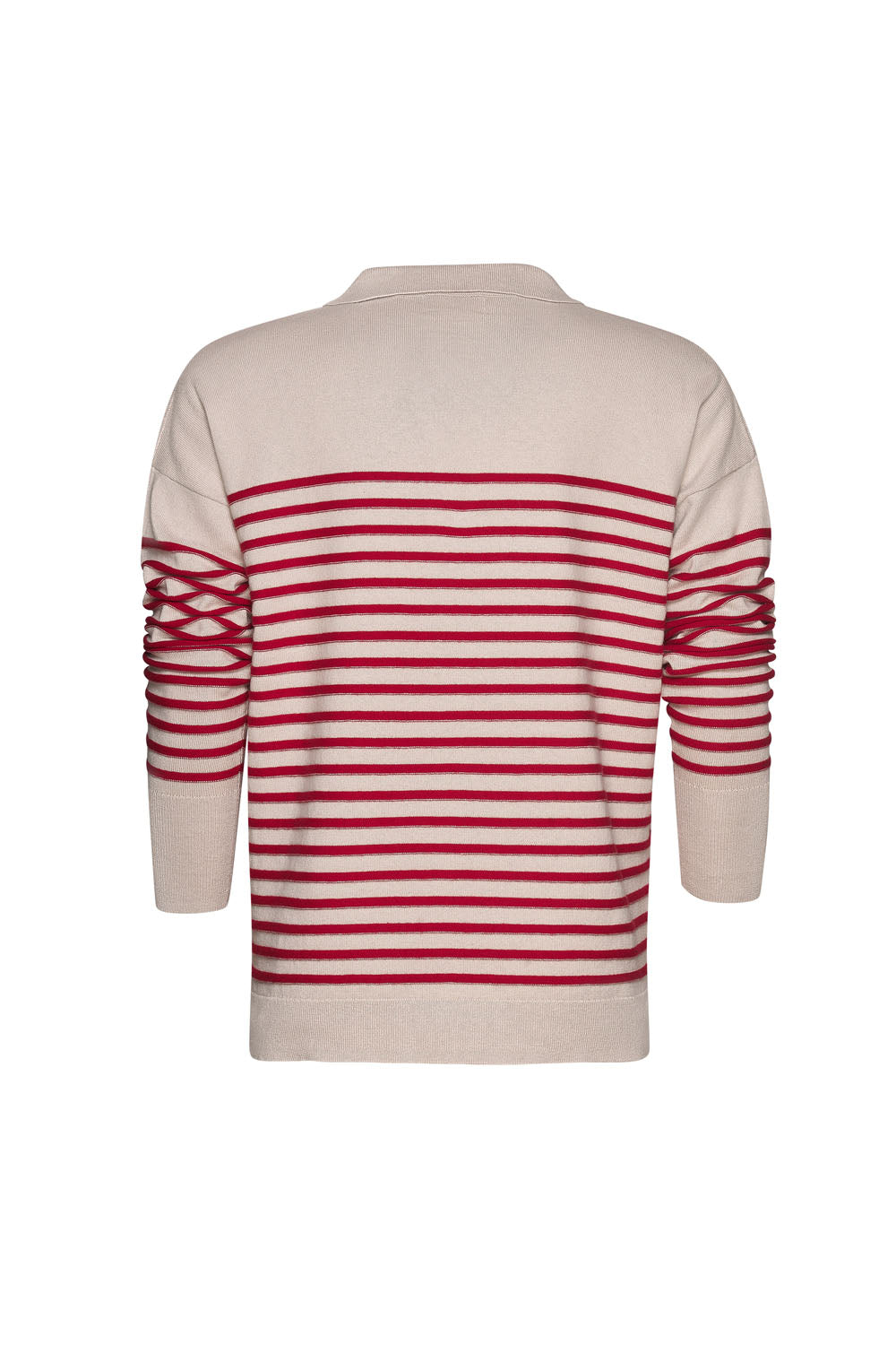 Keepa Striped Polo Sweater