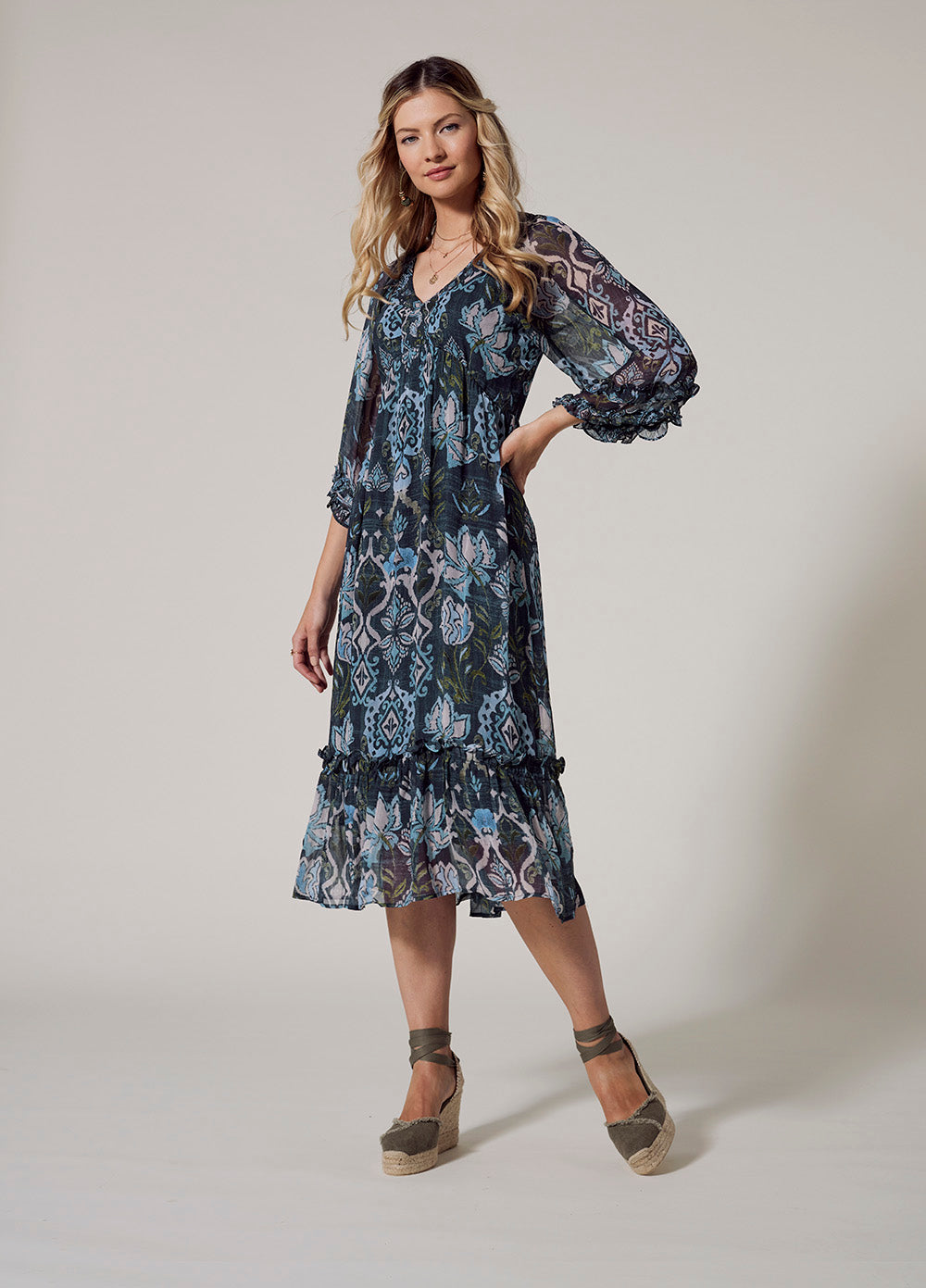 Lucca Midi Dress