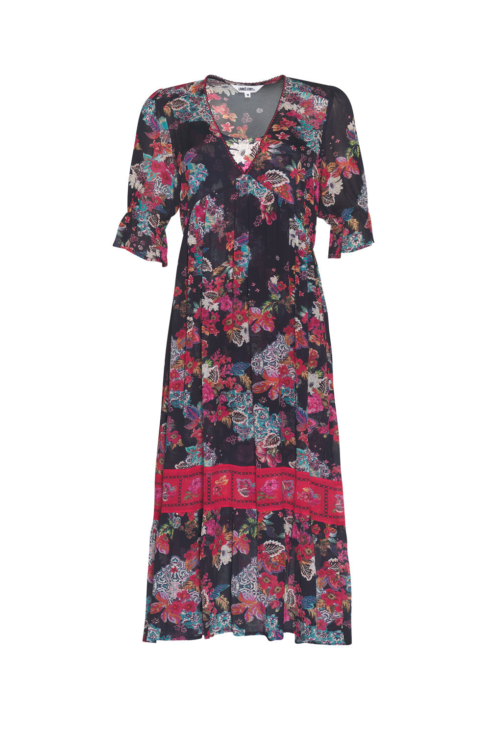 Matera Sheer Midi Dress