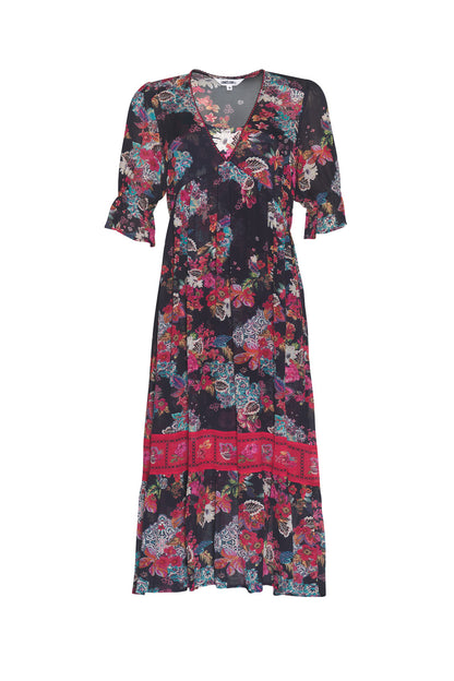 Matera Sheer Midi Dress