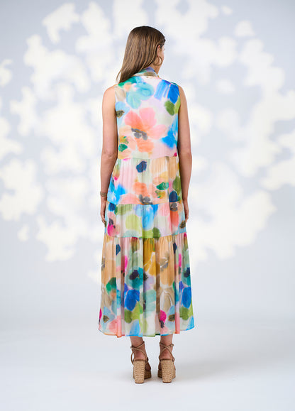 Free Spirit Tie Midi Dress