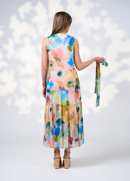 Free Spirit Tie Midi Dress