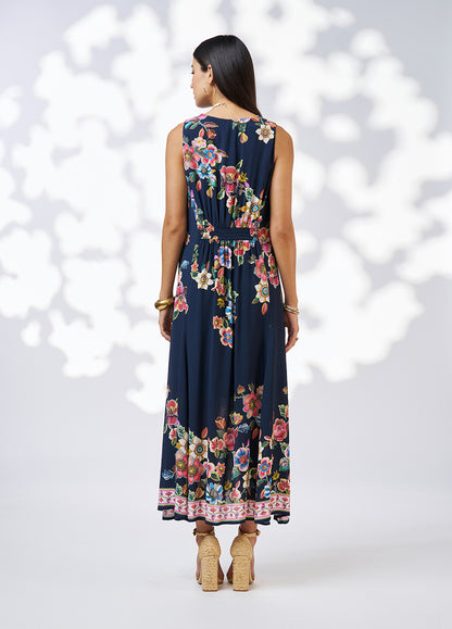 Mystic Rose Midi Dress