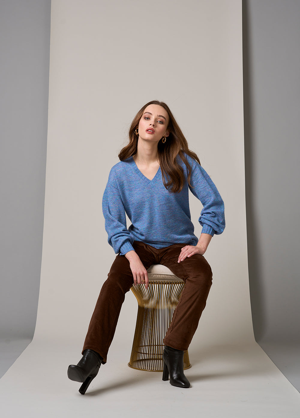 Bonnie V Sweater