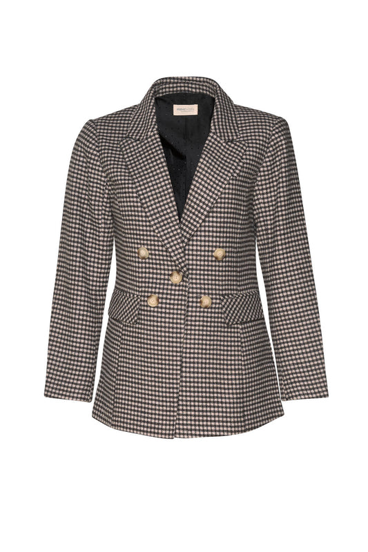 Plaid Pitt Blazer