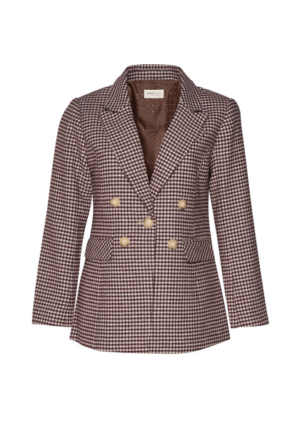 Plaid Pitt Blazer