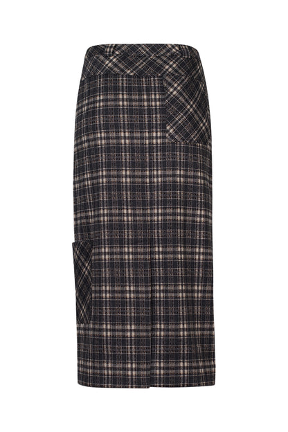 Plaidwork Skirt