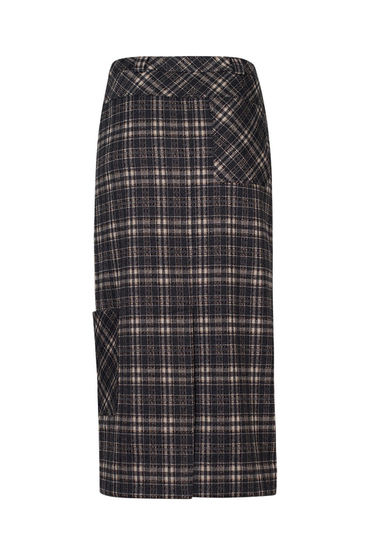 Plaidwork Skirt