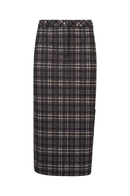 Plaidwork Skirt