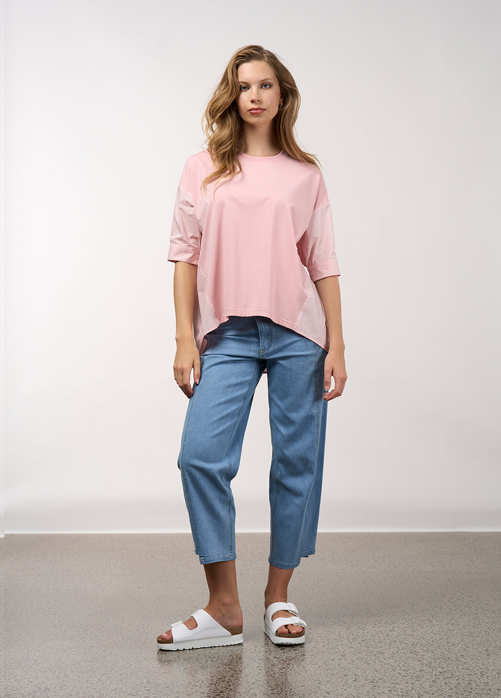 Mixed Media Top SS25