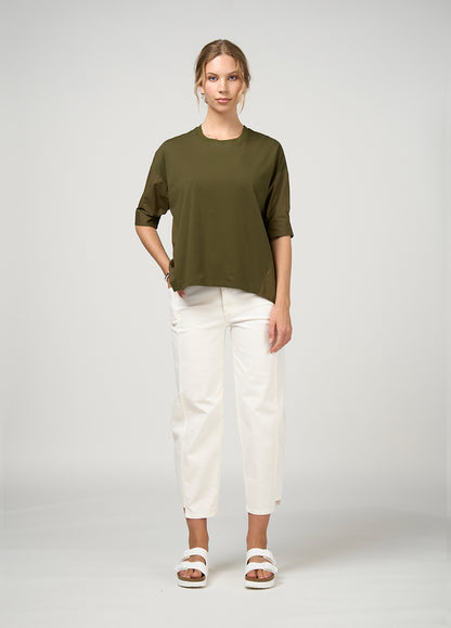 Mixed Media Top SS25