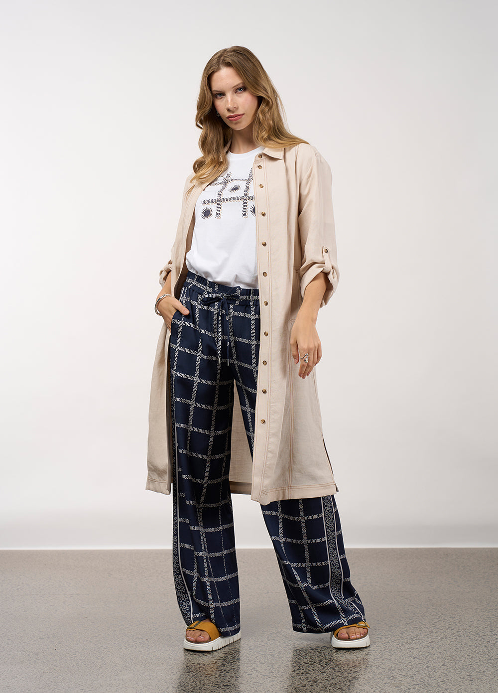 Aspect Trench Dress