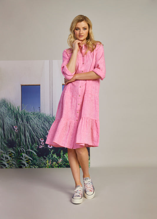 Sorbet Button-Through Dress