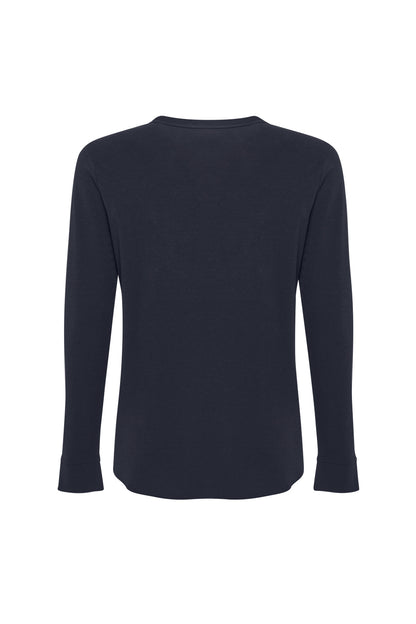 Mixed Media Flounce Top