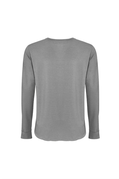 Mixed Media Flounce Top