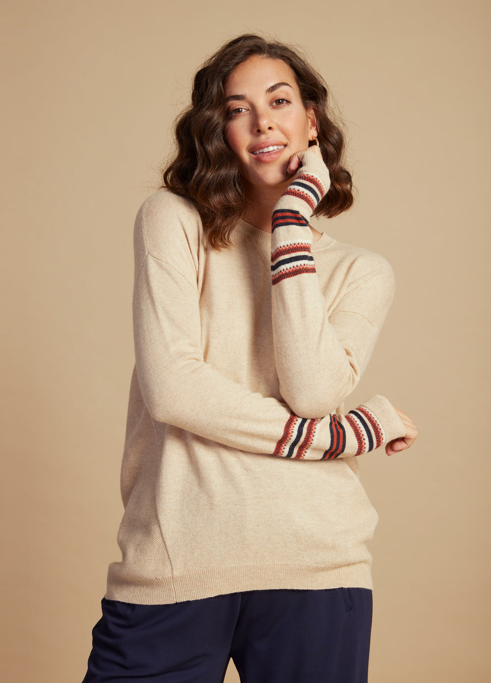 Her-Loom Jacquard Sweater